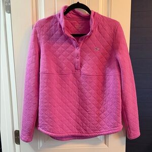 Vineyard Vines Quilted Pull-Over Fleece